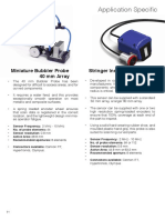 Application Specific: Miniature Bubbler Probe 40 MM Array Stringer Inspection Probe