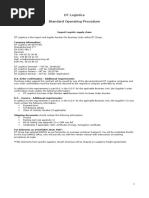 Import Shipment SOP Overview | PDF | Cargo | Freight Transport