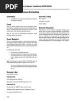 RWRG0038 - Transmission Overheating: Roadranger Warranty Repair Guideline RWRG0038