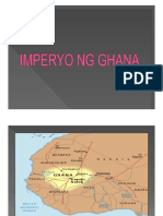 Imperyong Ghana Mali at Songhai