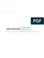 GEOGRAFIE Bacalaureat PDF