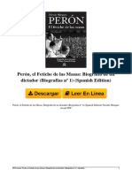 b01lz603tp Pern El Fetiche de Las Masas Biografa de Un Dictador Biografas N 1 Spanish Edition by Nicols Mrquez PDF