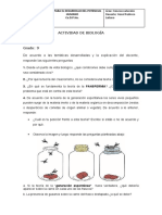 Actividad de Biología 9