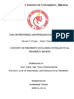 concept of property including IPR