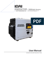 Diesel Generator - : User Manual