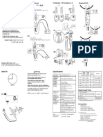 T5-600/T5-1000 Electrical Tester: Instruction Card