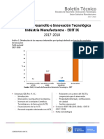 Boletin EDIT Manufacturera 2017 2018 PDF