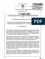 Resolución 394 Del 7 de Noviembre de 2017