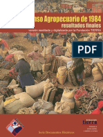II Censo Agropecuario Bolivie - Resultados Finales