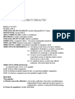 proiect compunere didactic