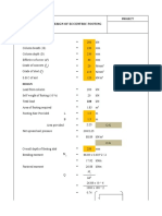 Design of Eccentric Footing: Project