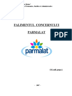 Falimentul Concernului - Parmalat