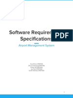 Airport Management System SRS