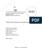 Conpes 3992 - 2020 - Estrategia Promoción Salud Mental PDF