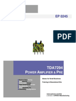 2x TDA 7294 Tda1524 Corectie Ton PDF