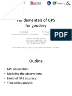 Fundamentals of GPS For Geodesy