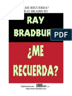 6728526 Bradbury Ray Me Recuerda