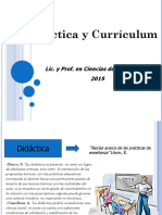 Diferencia Entre Didáctica y Currículum PDF