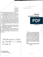 O Diagnóstico em Psiquiatria e Psicanálise