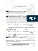 IRS e-file Signature Authorization Form 8879