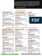 Printable Menu PDF