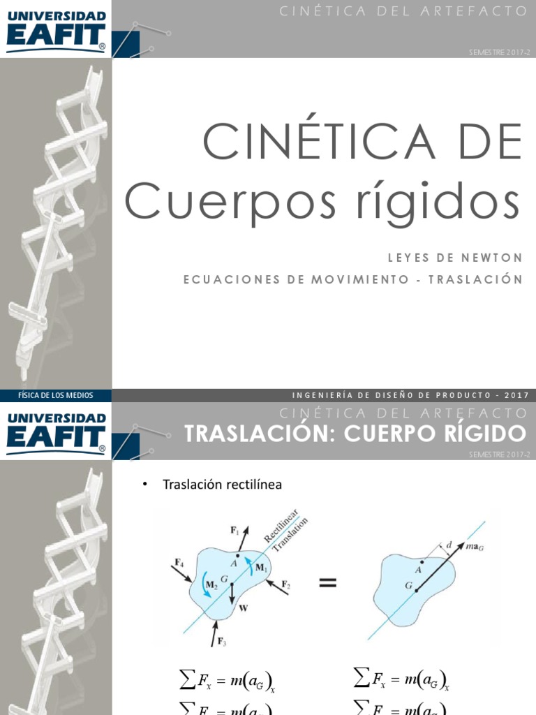 Cinética de Cuerpos Rígidos en Física | PDF | Masa | Vehículos
