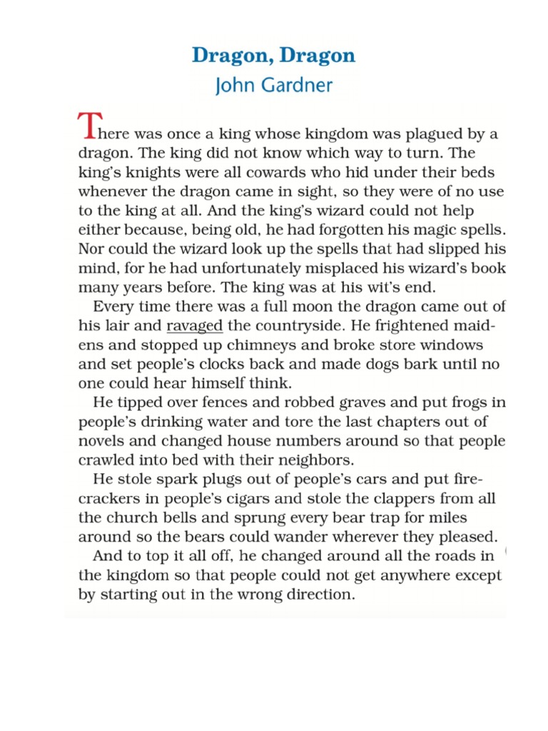 Dragon Dragon by John Gardner 8th Level 999d44 | PDF