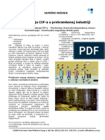 Automatizacija CIP-a U Prehrambenoj Industriji