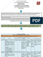 Agenda Simplificada de Actividades Grupo 1CXAA