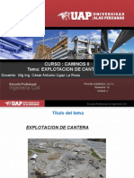 Semana 2 - Explotacion de Canteras