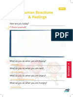 Human Reactions & Feelings: How Are You Today?