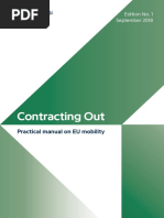 Contracting Out: Practical Manual On EU Mobility