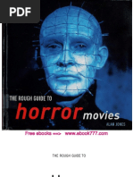 The Rough Guide To Horror Movies - Alan Jones | PDF | Horror Films ...