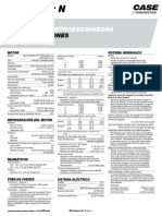 Especificaciones Retrocargadora Case 590SN PDF