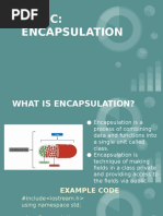 Encapsultaion