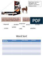 Year 10 C Writer's Effect - IGCSE War Horse MAY 6, 2020