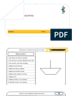 Instrucciones Escritas