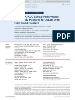 2019 AHA/ACC Clinical Performance and Quality Measures For Adults With High Blood Pressure