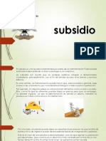 SUBSIDIO