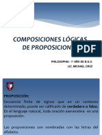 Composiciones logicas