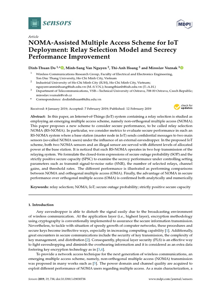 Do 2019 | PDF | Channel Access Method | Signal To Noise Ratio