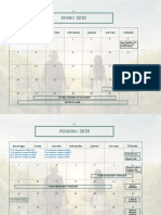 Calendario de eventos de la Iglesia Adventista en Perú enero-mayo 2020