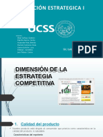 Dimension de Estrategia