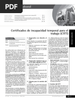 Guía sobre el CITT de EsSalud | PDF | Derecho laboral | Seguro