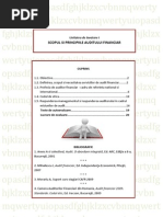 Audit Financiar - UI 1: Scopul Si Principiile Auditului Financiar