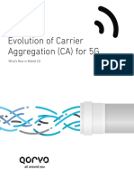 Evolution of Carrier Aggregation (CA) For 5G: What's New in Mobile CA