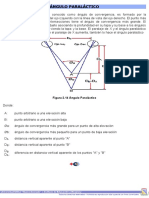 Ángulo paraláctico: definición, relación con el paralaje y percepción de profundidad