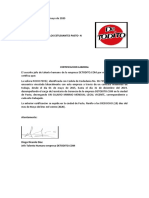 Certificado Laboral