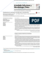 Lectura #2A - Fundamentos de Antisepsia, Desinfección y Esterilización PDF