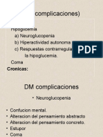 DM complicaciones y comas hiperglucemicos